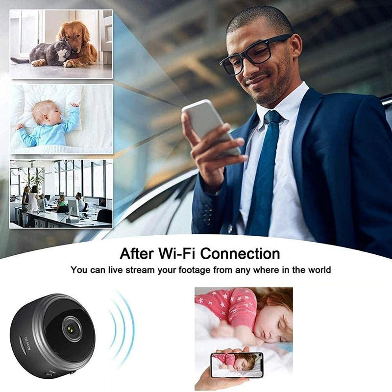 A9 Mini Camera 1080P Wireless Wifi CCTV Indoor Outdoor MINI IP Camera Security Remote Control Surveillance Night Mobile Camera