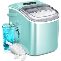 Ice Makers, Countertop,Portable Ices Maker Machine with Handle,Self-Cleaning Ice Maker, 26Lbs/24H, Ice Machine