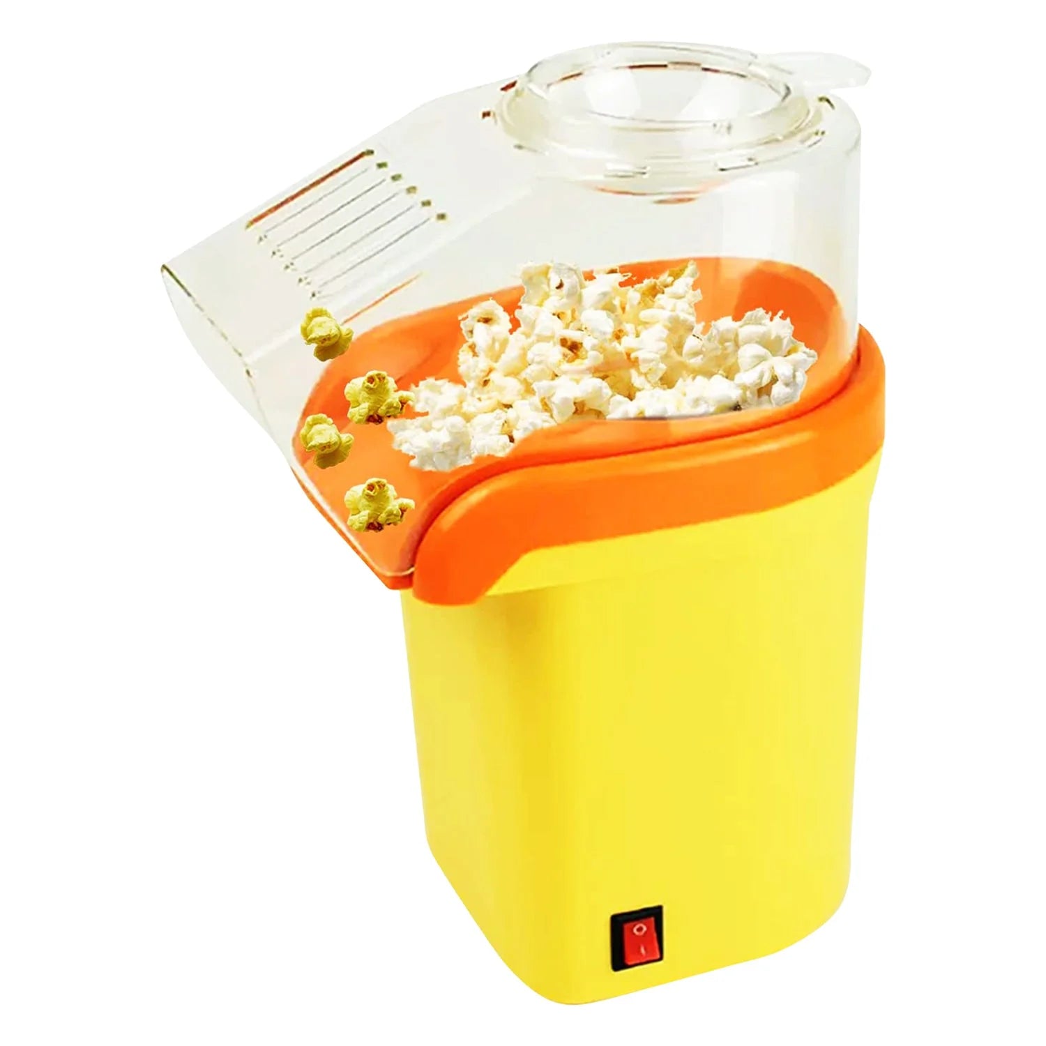 5 Core Popcorn Machine 16 Cup Capacity Hot Air Popper Mini Portable Tabletop Electric Pop Corn Maker