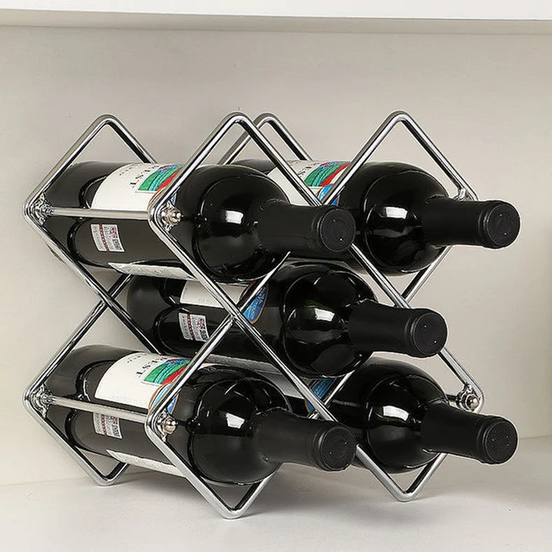 Large Metal Wine Racks Bar Display Rack Red Wine Storage Cabinet Bottle Cabinet Stand Holders Wine Cellar Storage Accessories