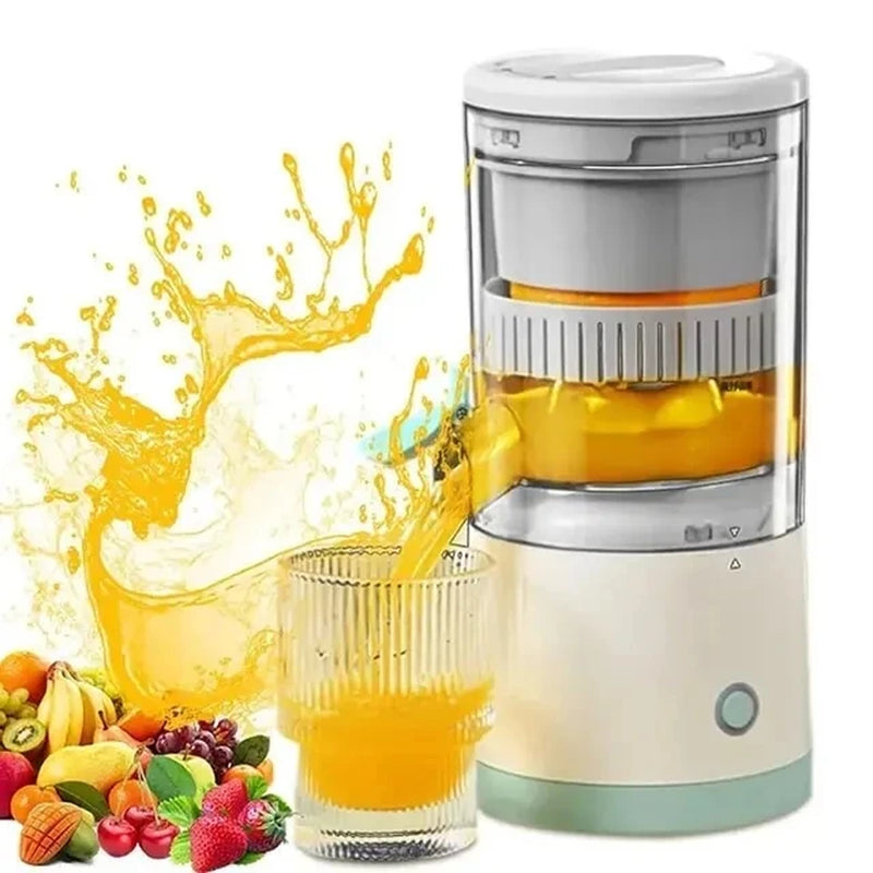 Portable Small Electric Juicer Stainless Steel Blade Cup Orange Lemon Juicer Fruit Automatic Juicer Mini Squeeze Blender